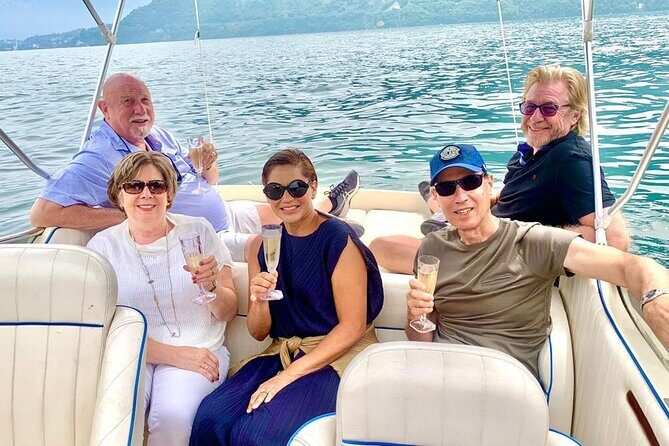 2 Hours Private and Guided Cruise to Lake Como Mostes boat - Villa Erba and the Cernobbio Stretch: Big Names, Big Grounds