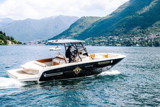 3H Private Cruise Lake Como Tender yacht Invictus 6 pax - West Shore to Laglio: Moltrasio, Carate Urio, and George Clooney’s Villa Oleandra