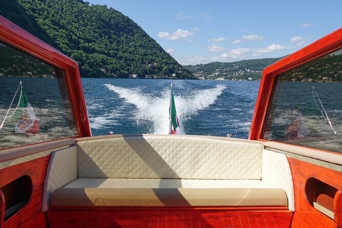 4 Hours Private Wooden Boat Tour stop Bellagio Varenna 6 pax - Como’s waterfront start: Life Electric and Villa Olmo from the waterline