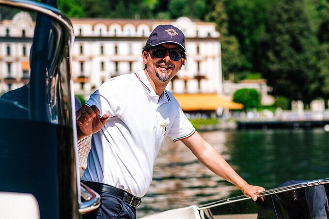 4H Private Cruise Bellagio Varenna Tender Yacht Invictus 6 Pax - Orrido di Nesso and Roman-bridge time on the return
