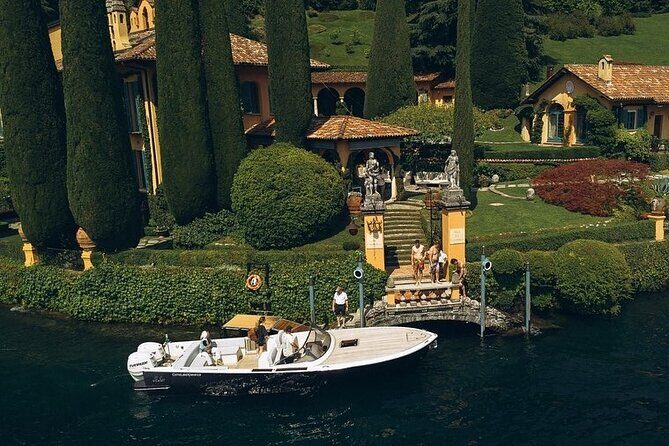 Private Open Bar Tour with Luxury Boat on Lake Como 2H 4H - Villa Pliniana dip: the swim break that feels like the main event